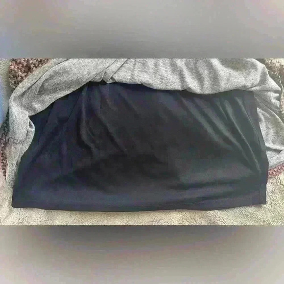 52seven Hacci Drop Waist Mock Neck Dress Sz M Brown multicolor - Picture 11 of 14